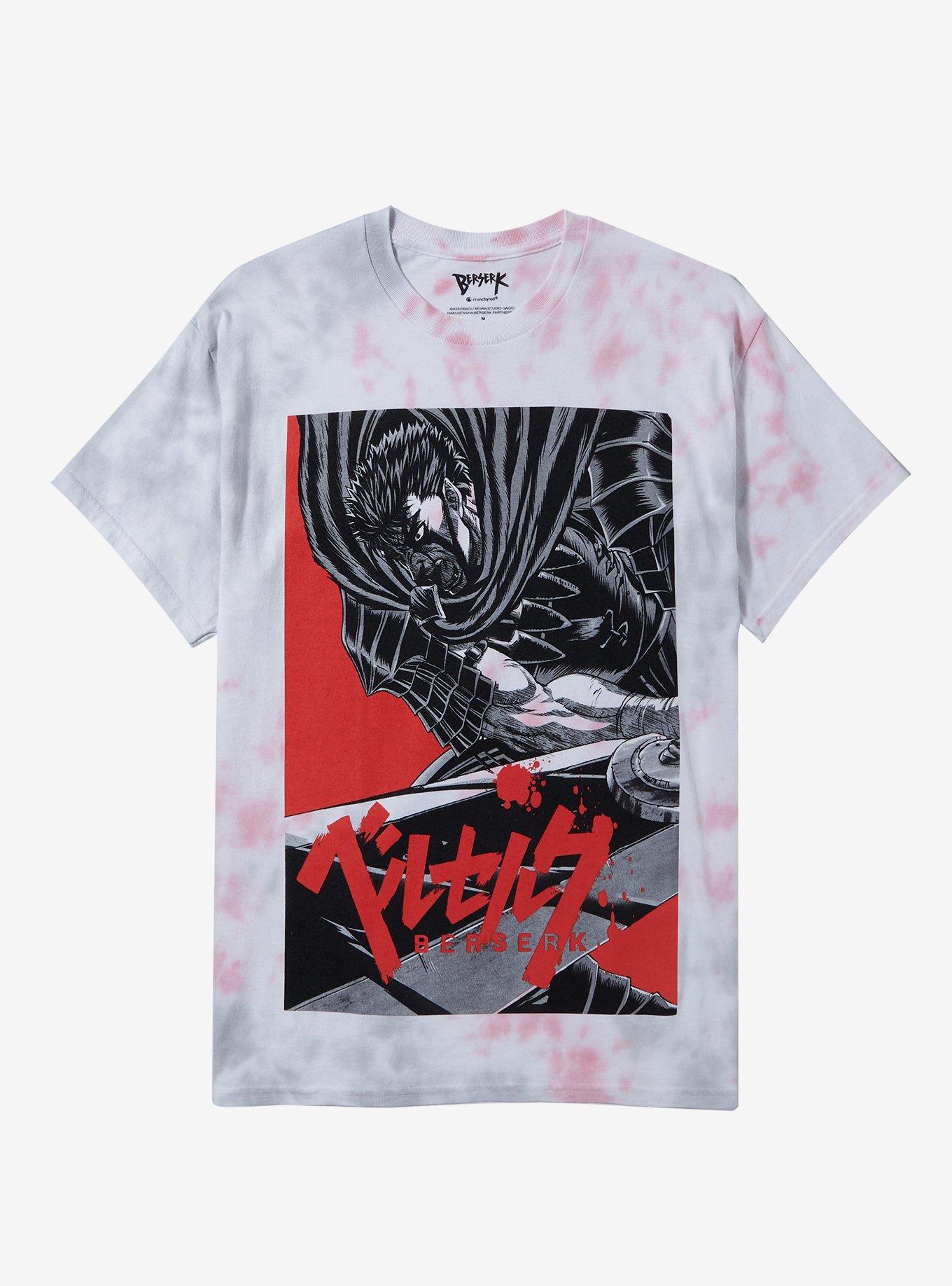 Berserk Guts Tonal TieDye TShirt Graphic Tee | Graphic Tee | Unisex Shirt | Soft Comfortable Wear