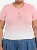 Her Universe Marvel Agatha All Along Jennifer Potion Ombre Girls Baby T-Shirt Plus Size