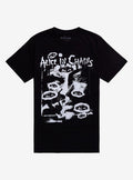 Alice In Chains Eyes Boyfriend Fit Girls TShirt Graphic Tee | Graphic Tee | Unisex Shirt | Best-Selling Design