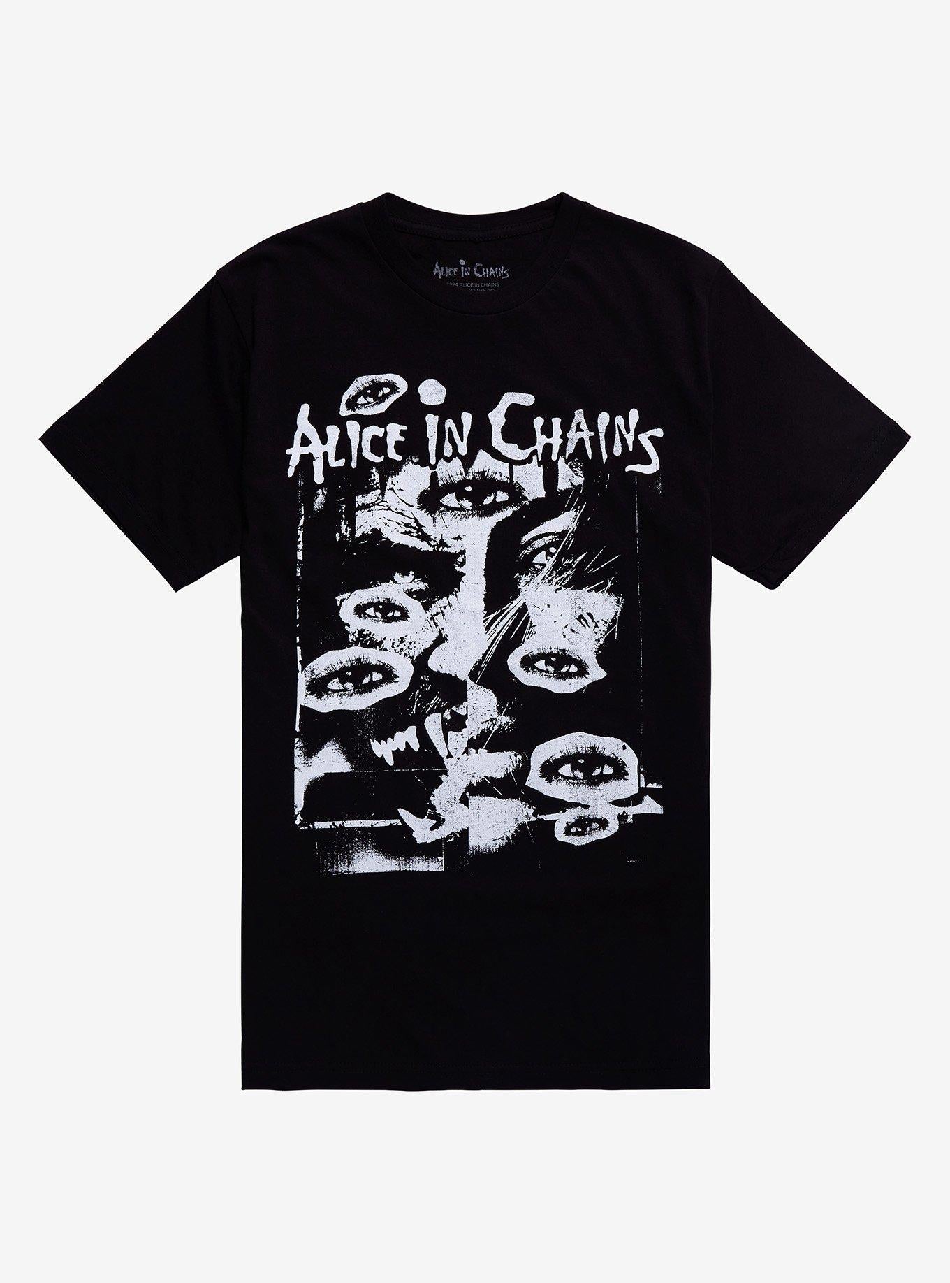 Alice In Chains Eyes Boyfriend Fit Girls TShirt Graphic Tee | Graphic Tee | Unisex Shirt | Best-Selling Design