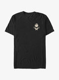 The Nightmare Before Christmas Jack Arm Cross Pocket T-Shirt T-Shirt | High-Quality Print | Perfect For Daily Wear