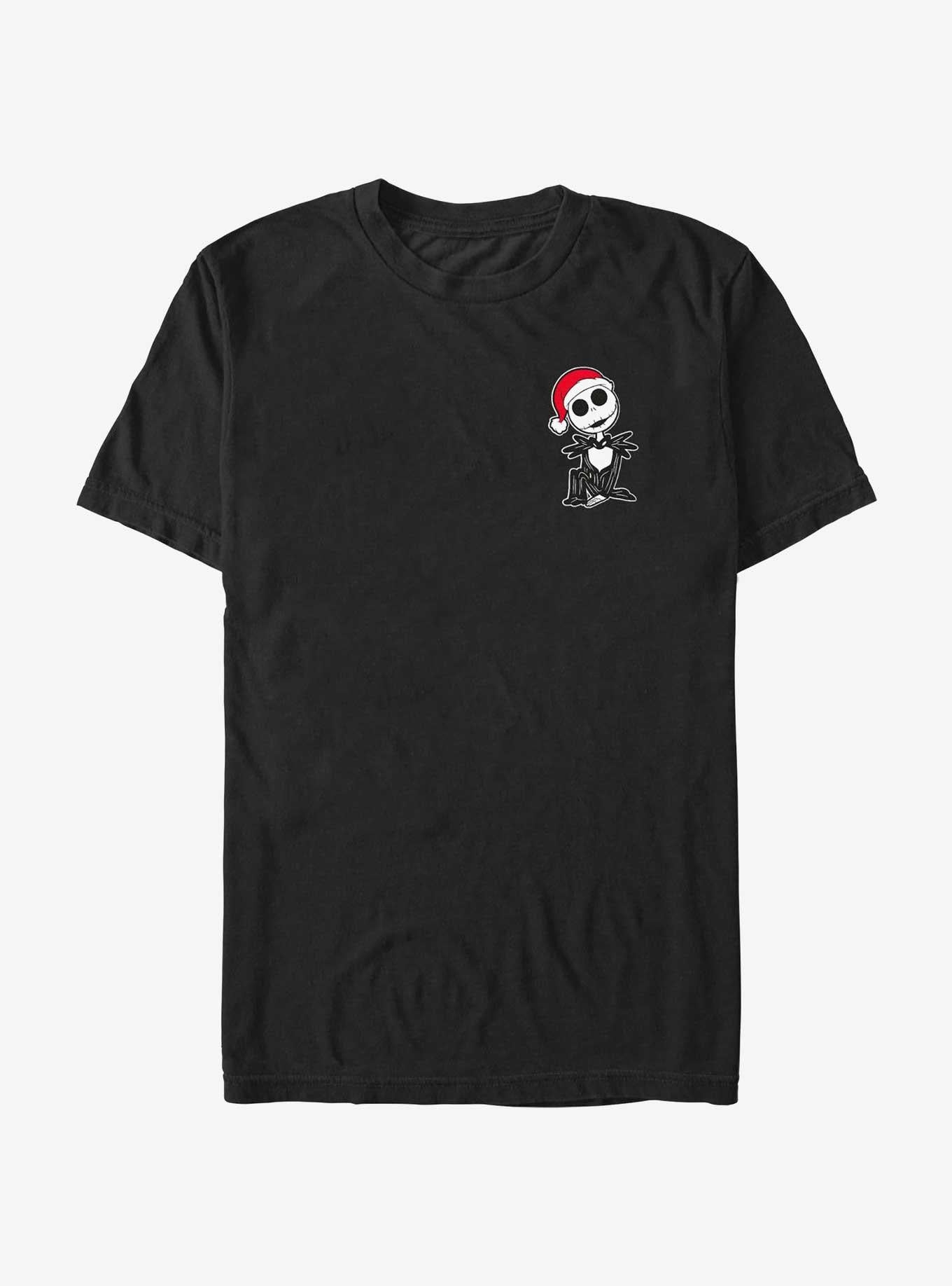 The Nightmare Before Christmas Merry Jack Hat Pocket T-Shirt T-Shirt | Trending Streetwear Style | Perfect For Daily Wear