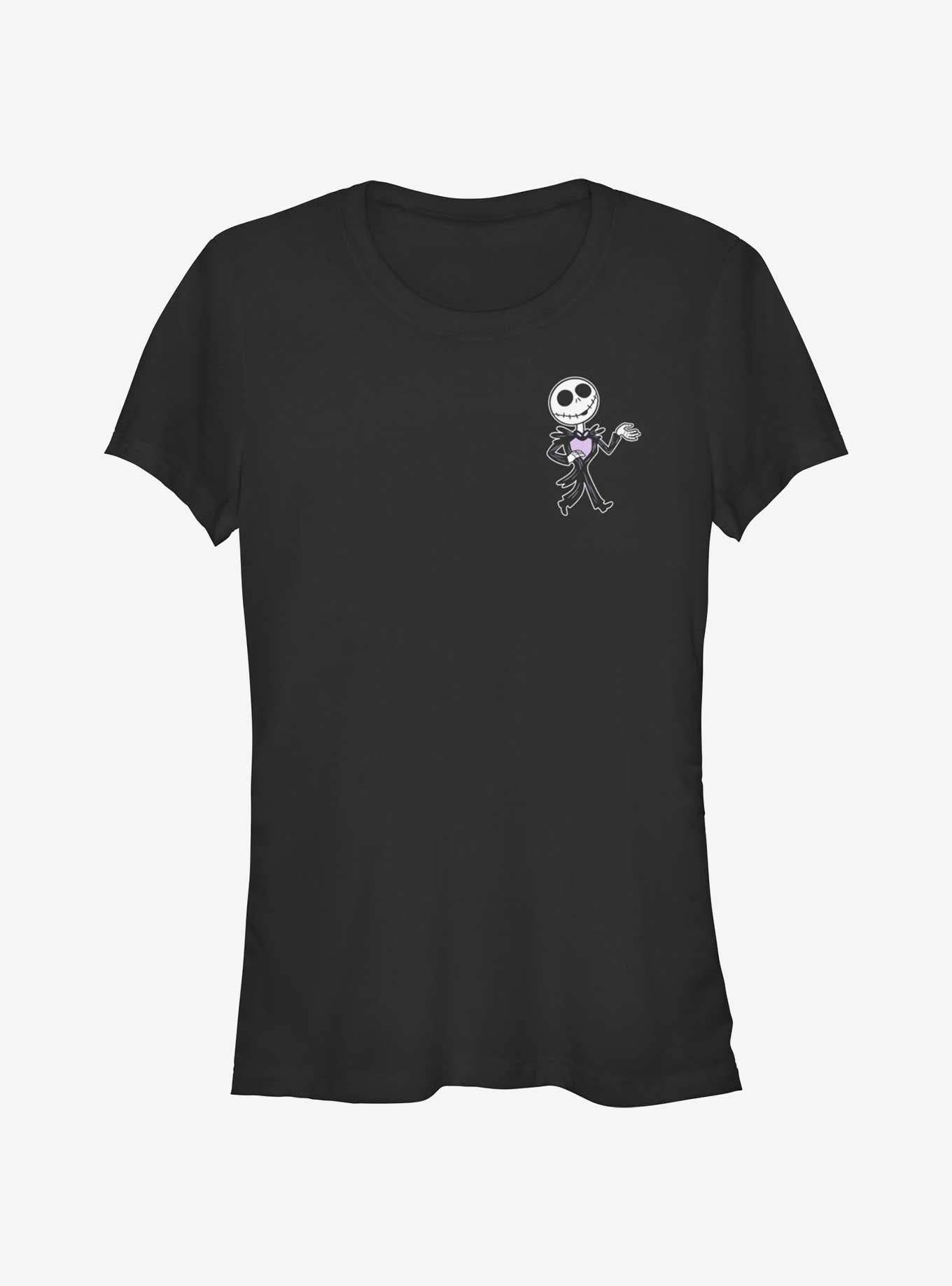 The Nightmare Before Christmas Skellington Bobble Pocket Girls T-Shirt T-Shirt | Exclusive Art Design | Great Gift Idea