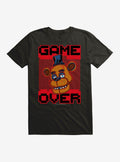 Five Nights At Freddy's Game Over T-Shirt | Premium Unisex T-Shirt, Trending Graphic Tee
