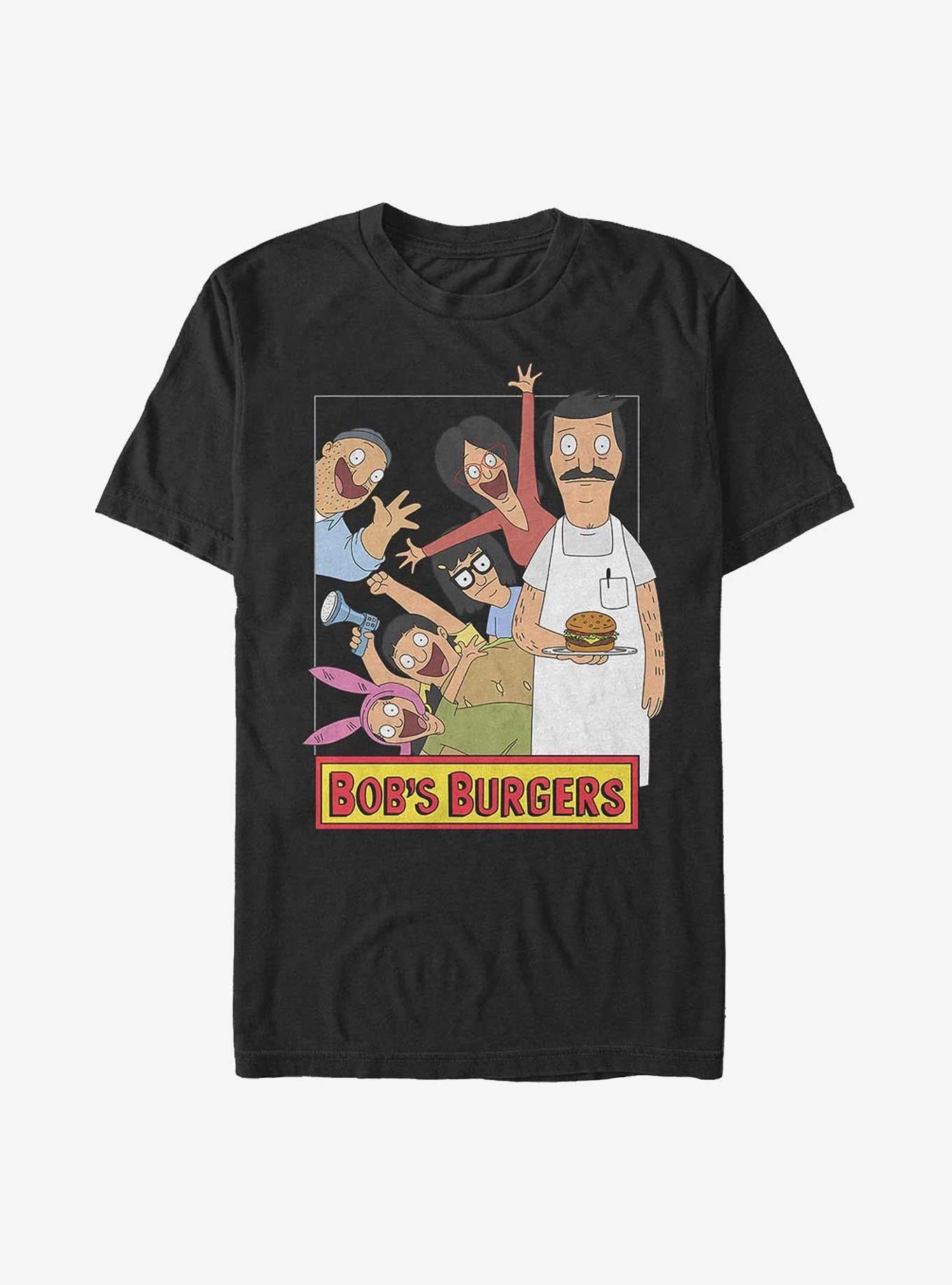 Bob's Burgers Group T-Shirt | Premium Unisex T-Shirt, Trending Graphic Tee