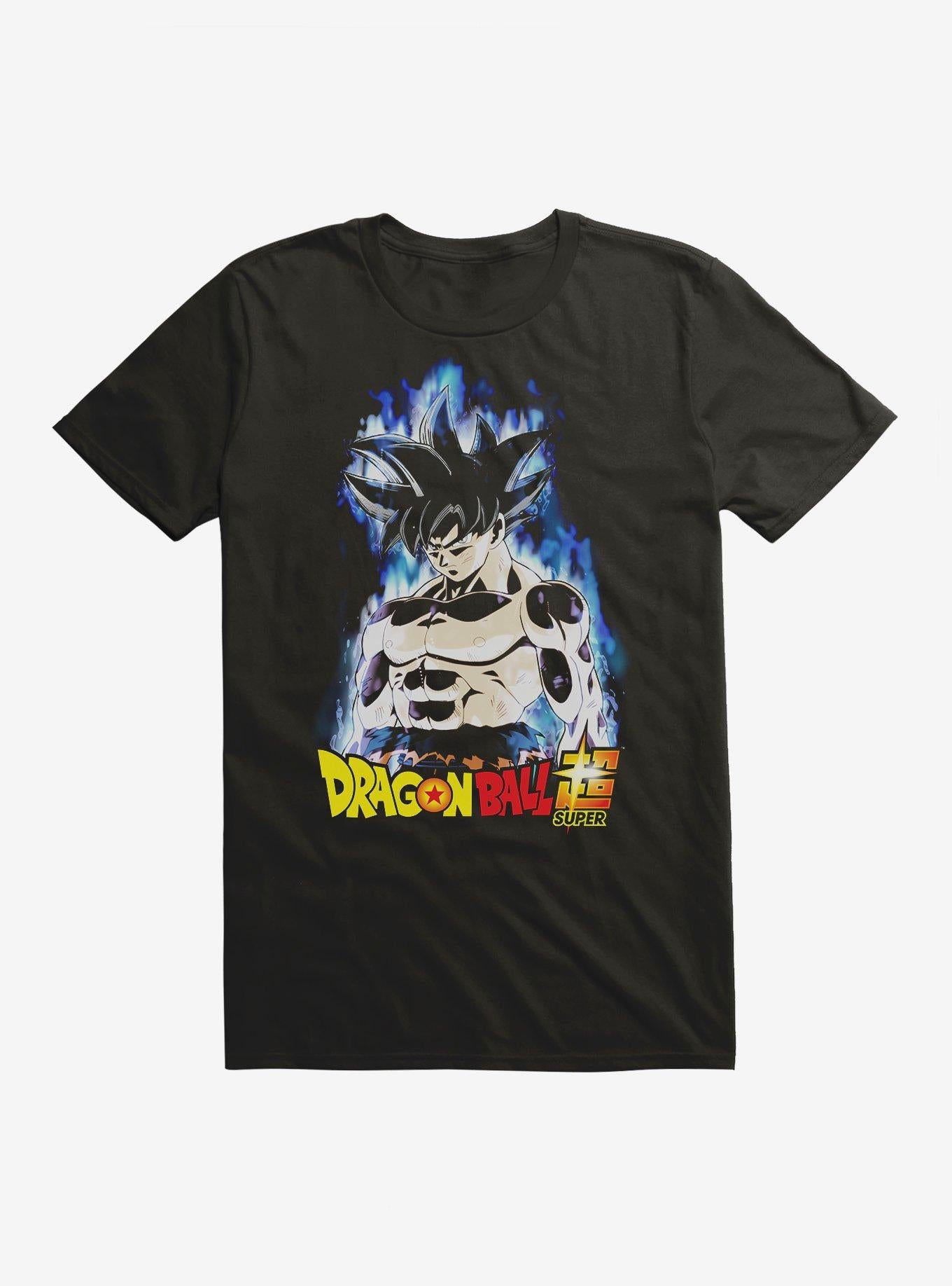 Dragon Ball Super Silver Foil Goku Form T Shirt T Shirt Trending US