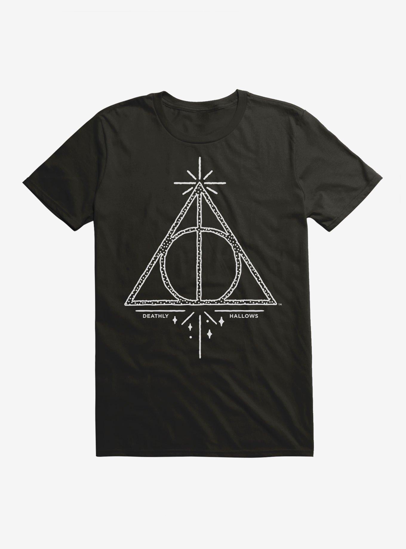 Harry Potter Deathly Hallows Symbol T Shirt T Shirt Viral TikTok Best Seller Look