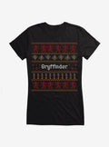 Harry Potter Gryffindor Ugly Christmas Pattern Girls T-Shirt T-Shirt | High-Quality Print | Trending Now