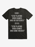 Stop Playing Video Games T Shirt T Shirt Viral TikTok Hot Right Now