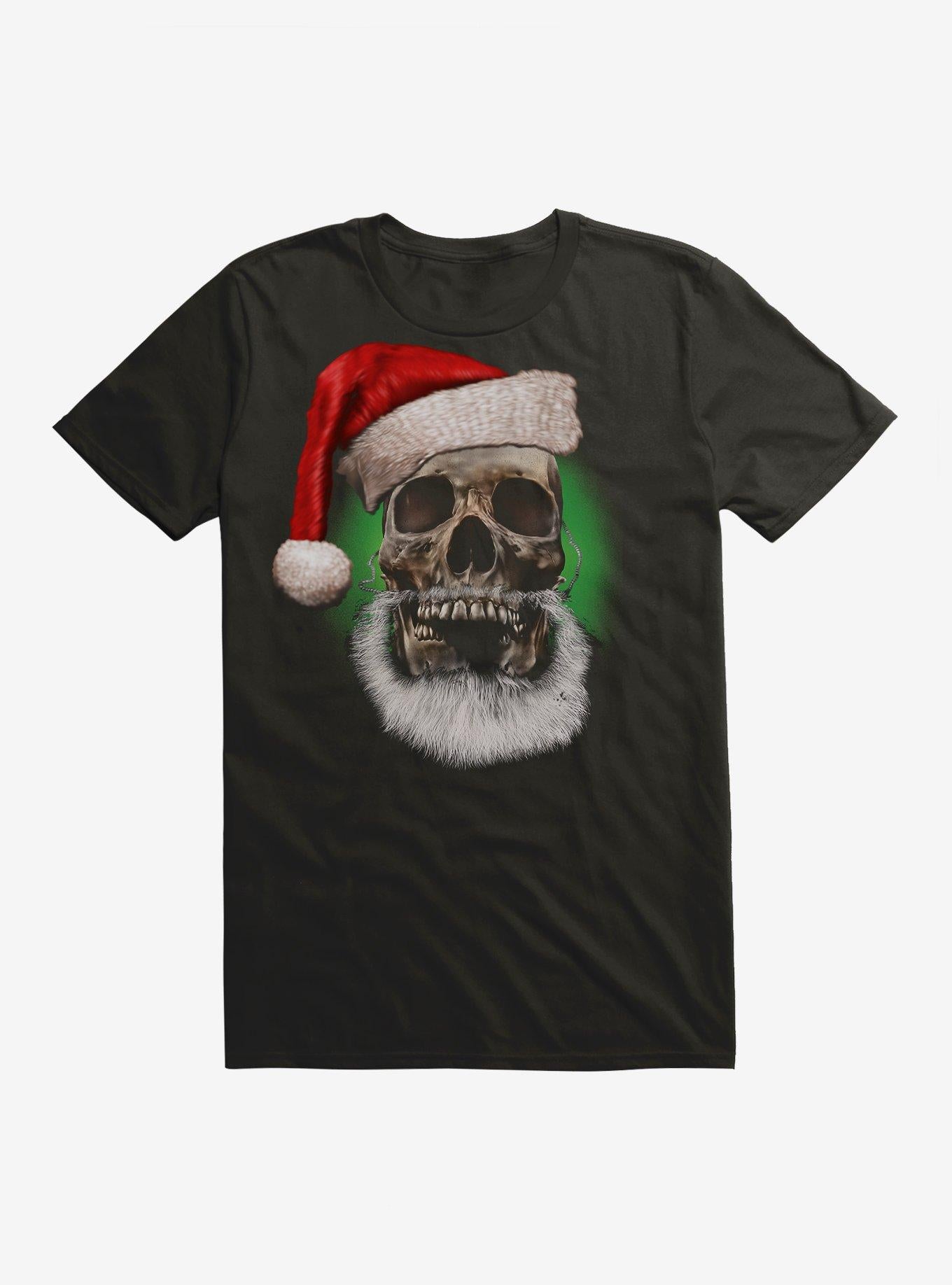 Santa Skull T Shirt T Shirt Trending US Daily Wear