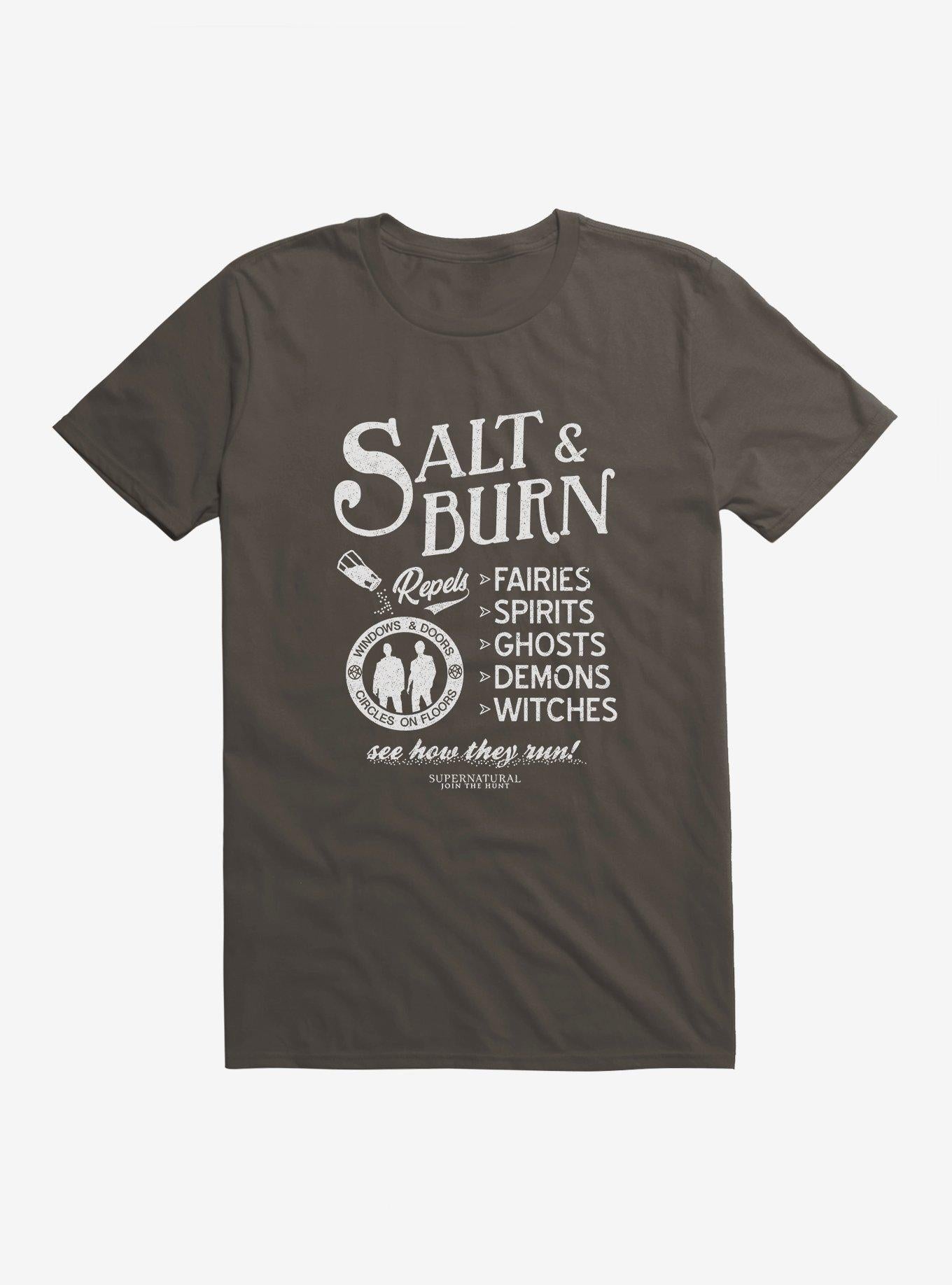 Supernatural Salt Burn T Shirt T Shirt Trending US Gift Ready
