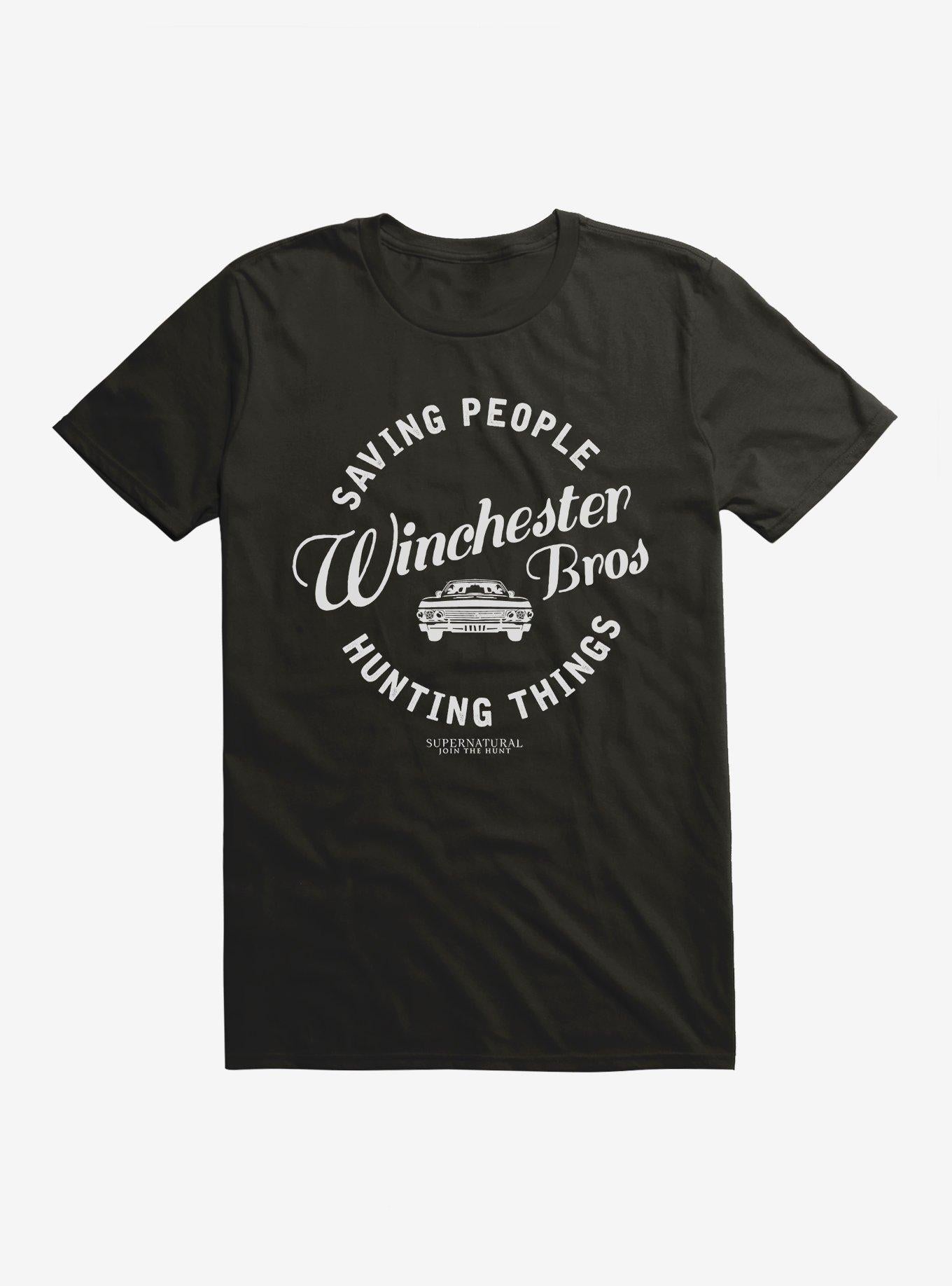 Supernatural Winchester Bros T Shirt T Shirt High Search Demand Gift Ready