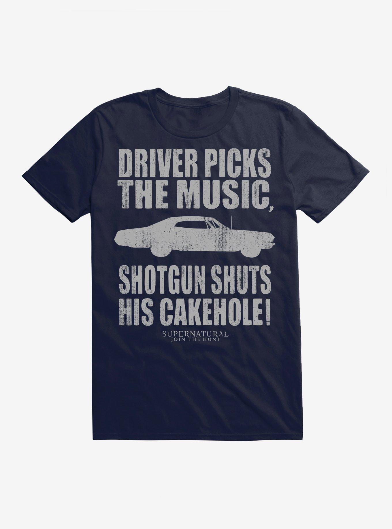 Supernatural Driver Picks The Music T Shirt T Shirt Premium Print Workout Ready