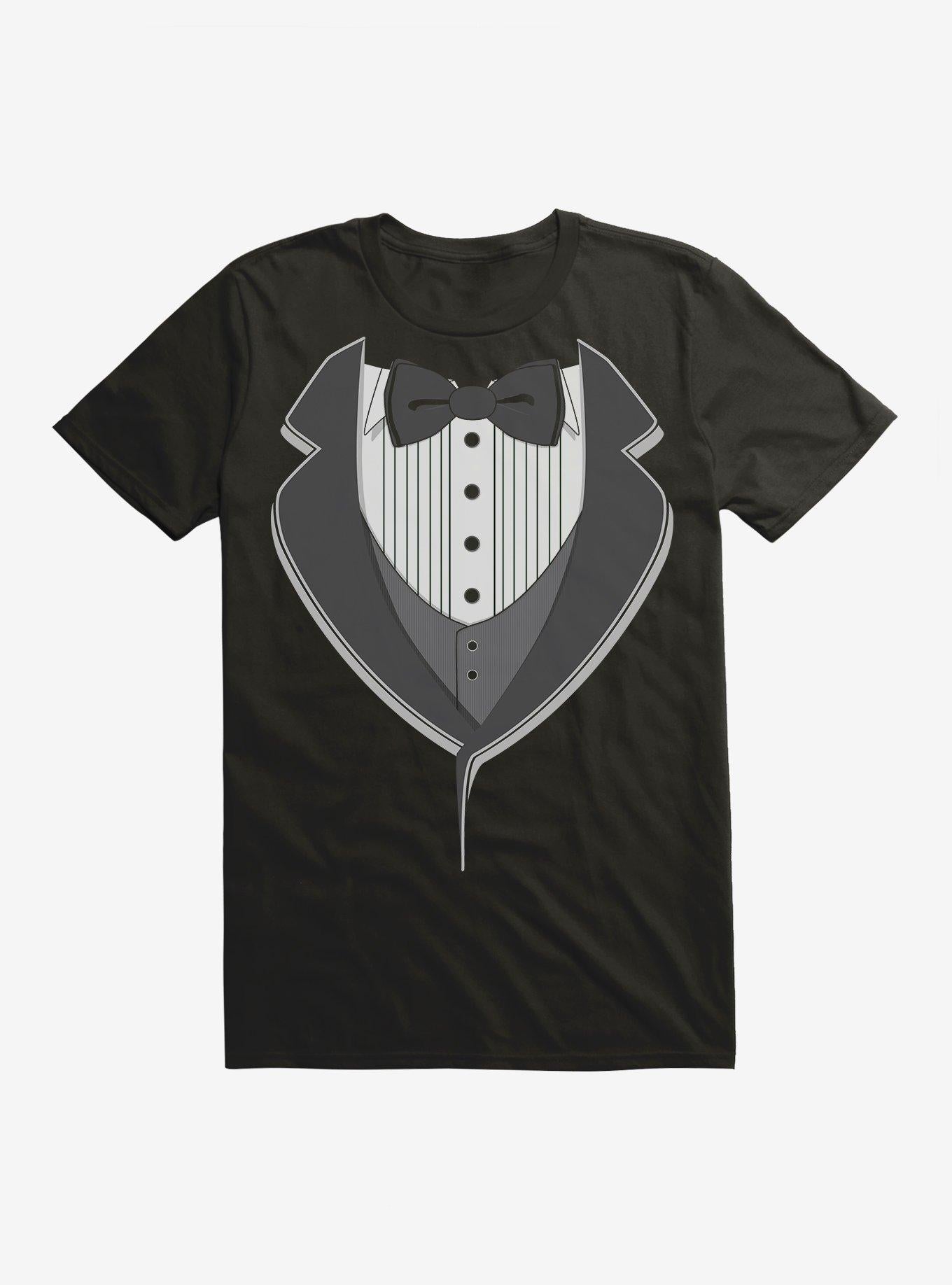 Black Tuxedo T-Shirt | Premium Unisex T-Shirt, Trending Graphic Tee