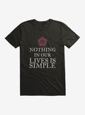 Supernatural Nothing In Our Lives Is Simple T Shirt T Shirt Premium Print Best Seller Look