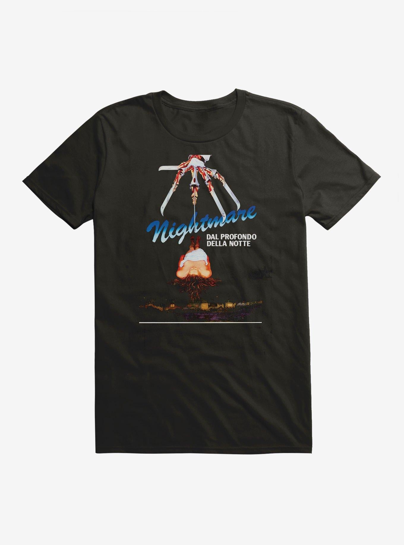 A On Elm Street Italian Movie Poster T Shirt T Shirt Trending US