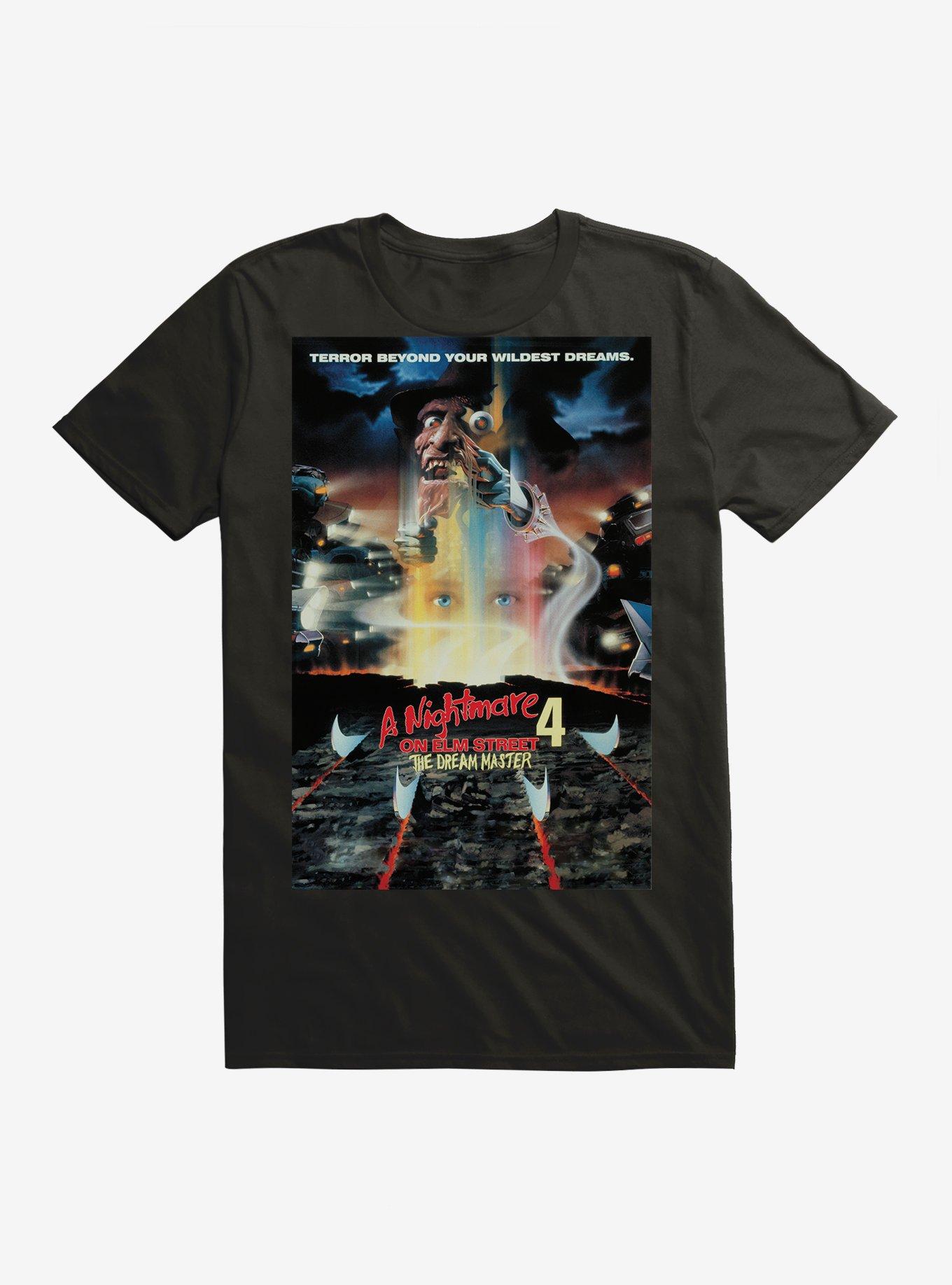 A Nightmare On Elm Street 4 The Dream Master Poster T Shirt T Shirt Streetwear Style Gift Ready