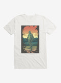 Creature From The Black Lagoon Comic Art Sunset T Shirt T Shirt Trending US
