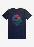 Creature From The Black Lagoon Pastel Title Art T Shirt T Shirt Streetwear Style Fan Favorite