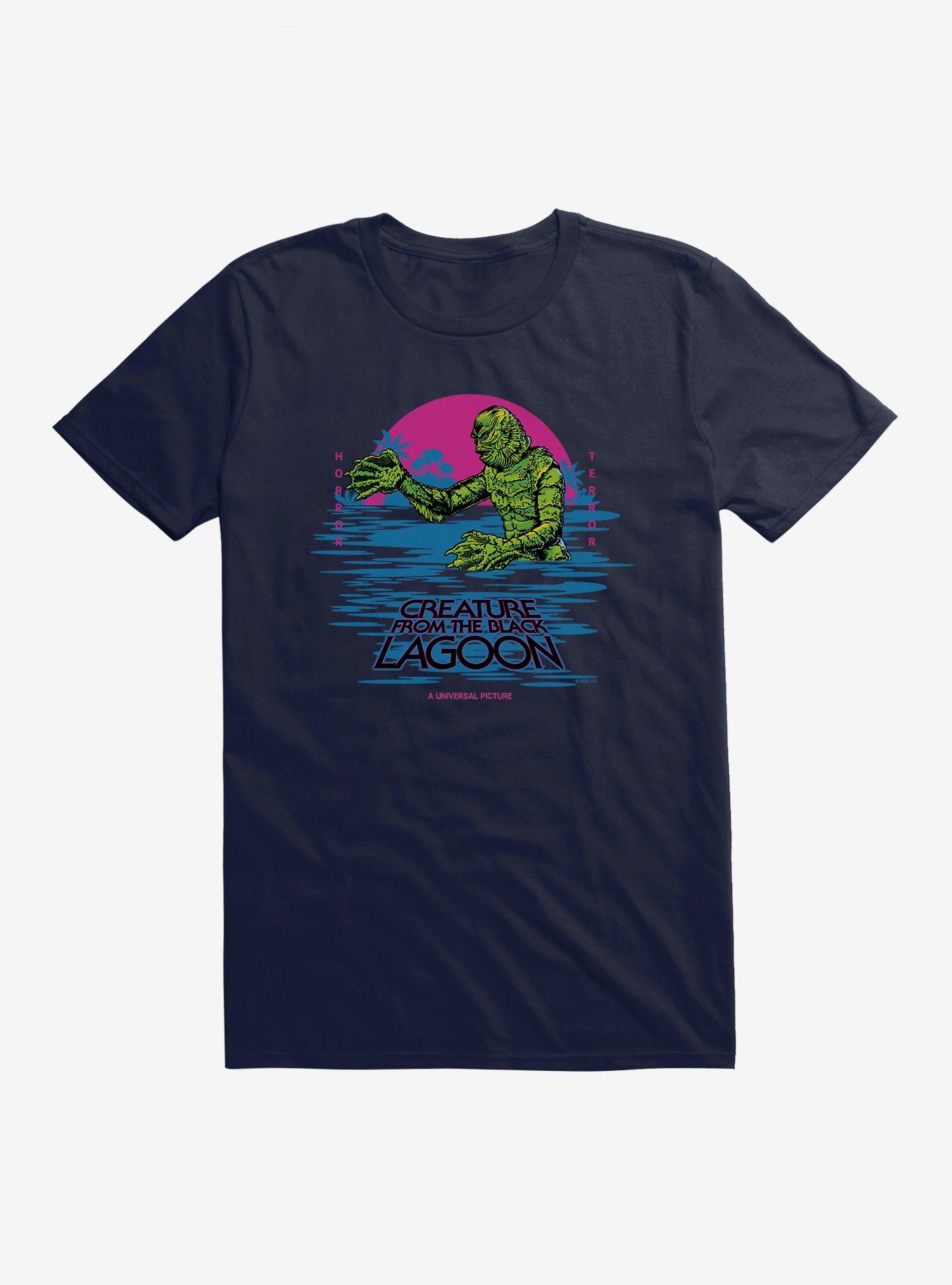 Creature From The Black Lagoon Pastel Title Art T Shirt T Shirt Trending US