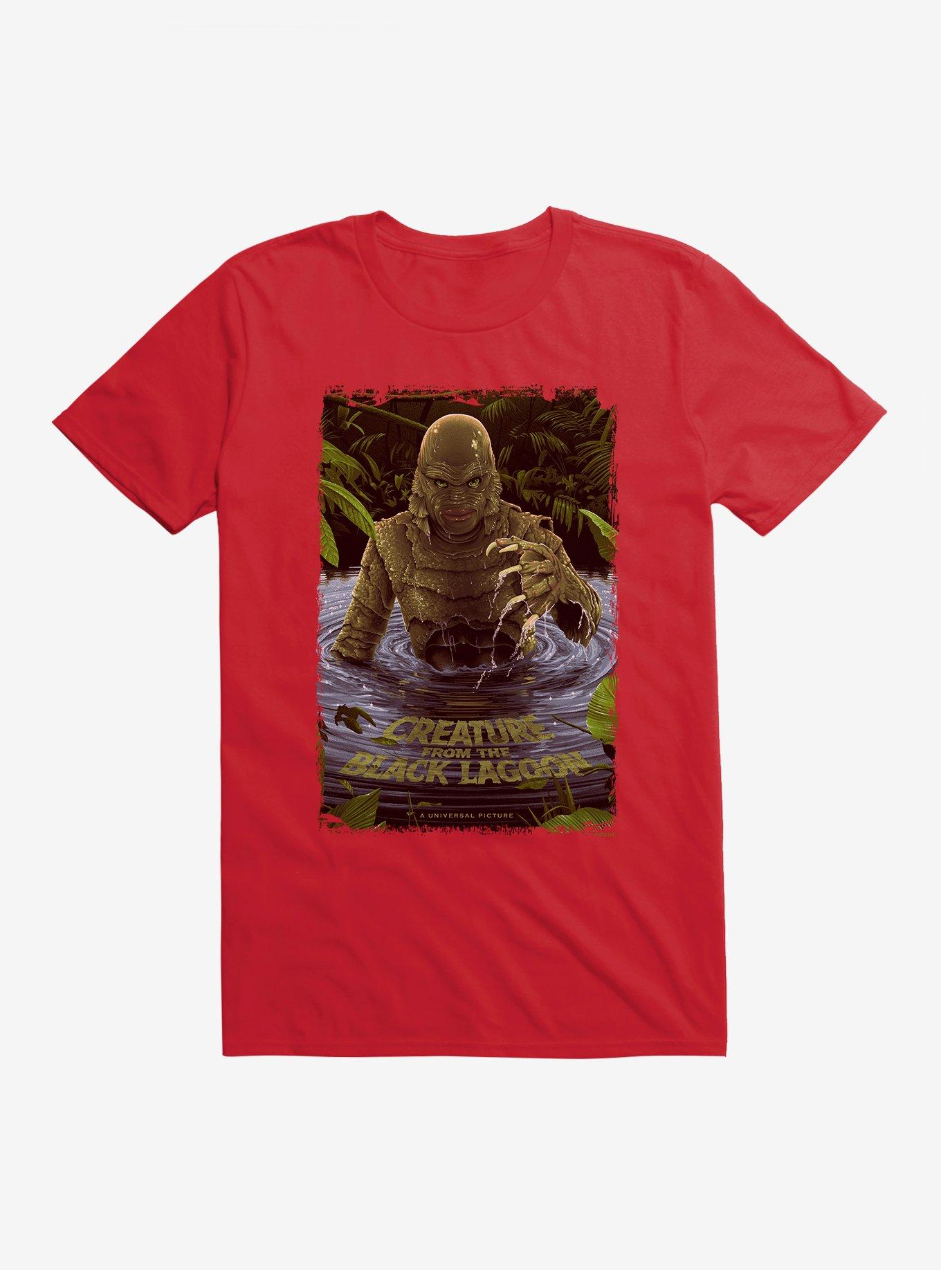 Creature From The Black Lagoon Original Horror Show Movie Poster T-Shirt
