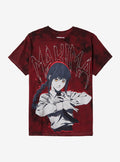 Chainsaw Man Makima Red TieDye TShirt Graphic Tee | Graphic Tee | Unisex Shirt | Perfect Gift For Fans