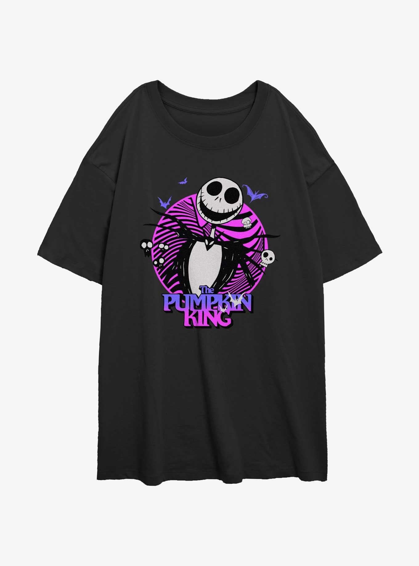 The Nightmare Before Christmas Jack The Pumpkin King Girls Oversized T-Shirt T-Shirt | Best-Selling Design | Must-Have Style