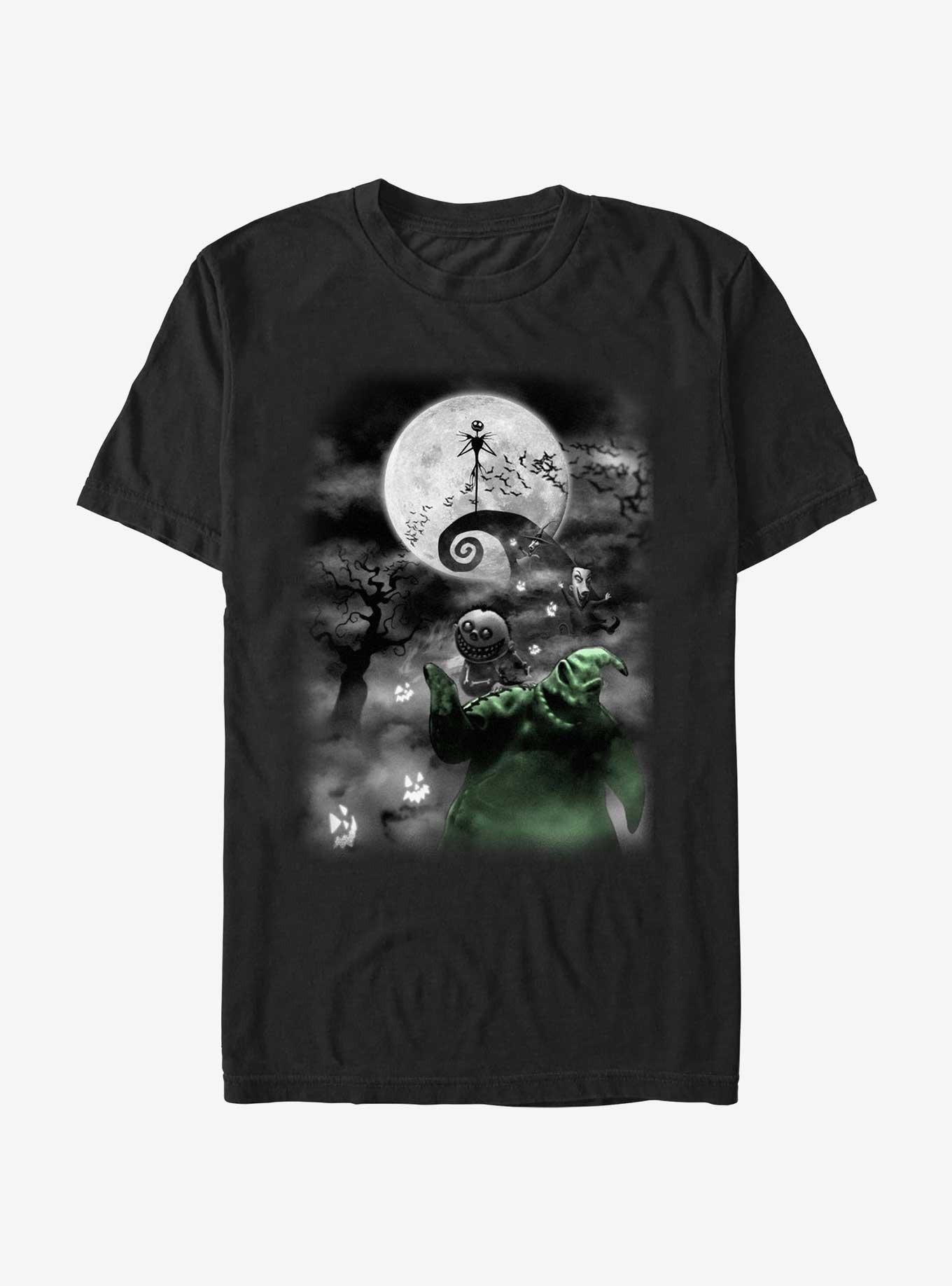The Nightmare Before Christmas Jack Night Sky Moon T-Shirt T-Shirt | Best-Selling Design | Must-Have Style