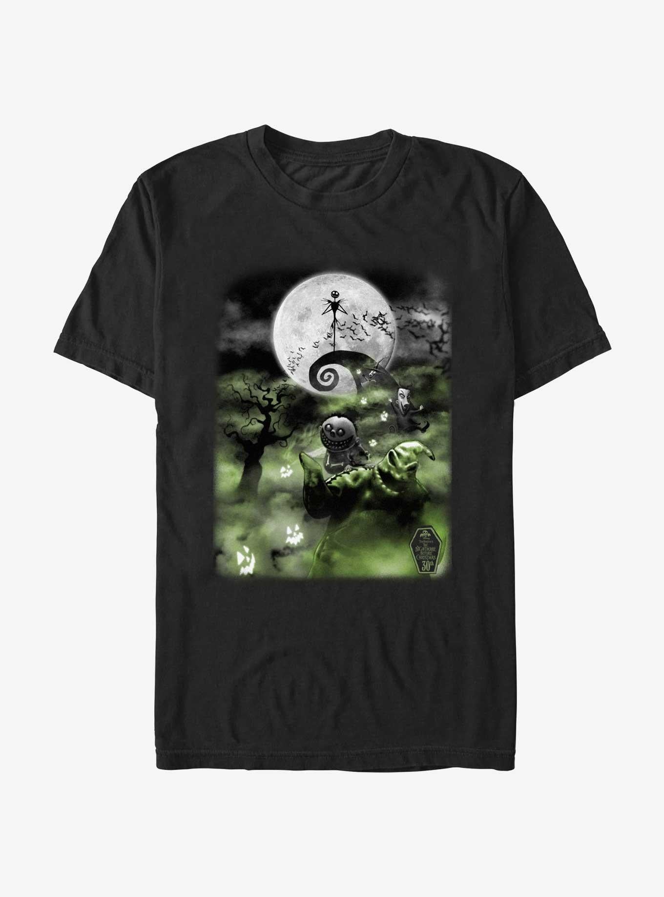 The Nightmare Before Christmas Scary Night T-Shirt T-Shirt | High-Quality Print | Trending Now