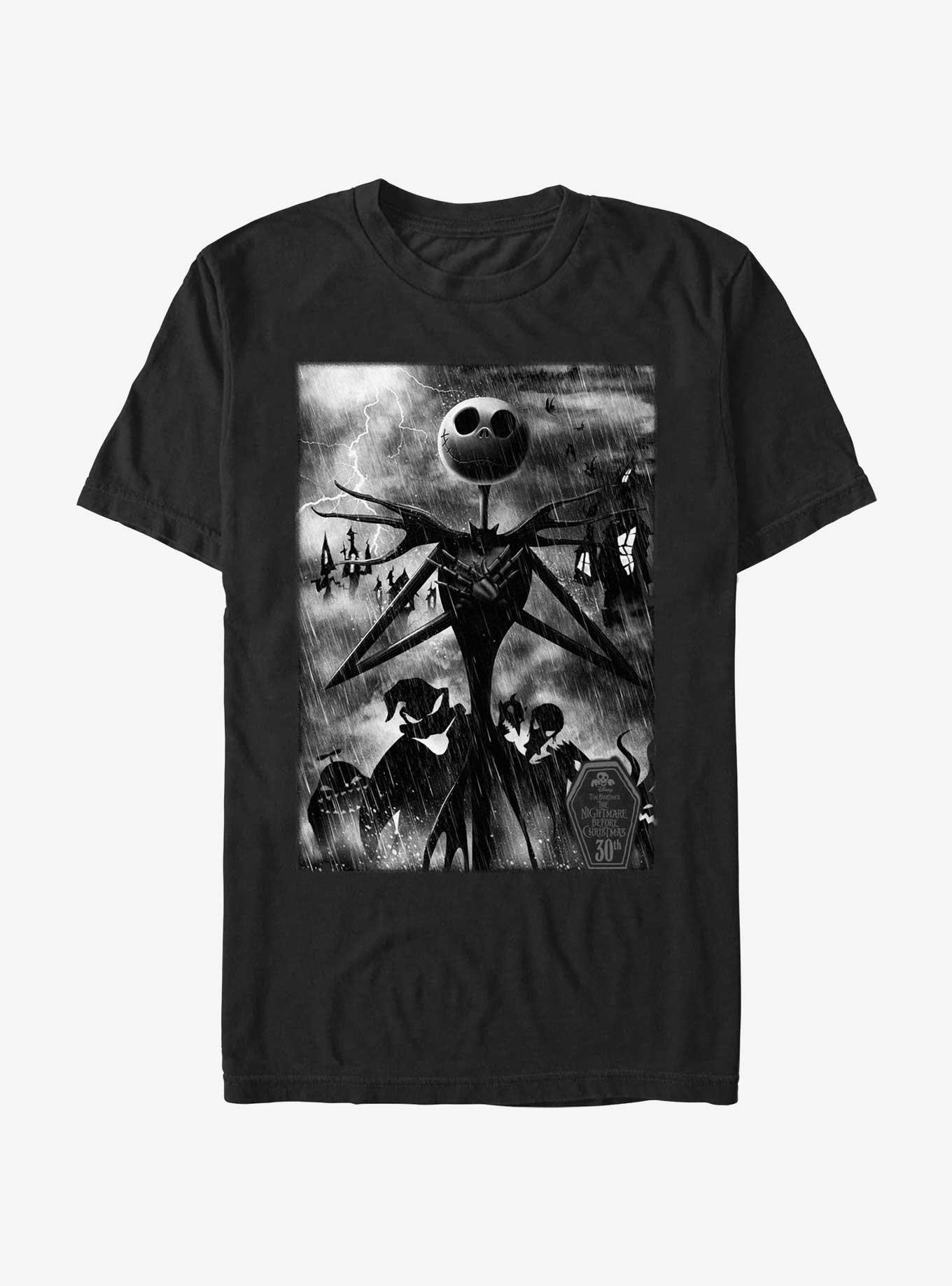 The Nightmare Before Christmas Nightmarish Jack T-Shirt T-Shirt | High-Quality Print | Perfect For Daily Wear