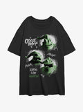 The Nightmare Before Christmas The Oogie Boogie Girls Oversized T-Shirt T-Shirt | Bold Graphic Edition | Perfect For Daily Wear