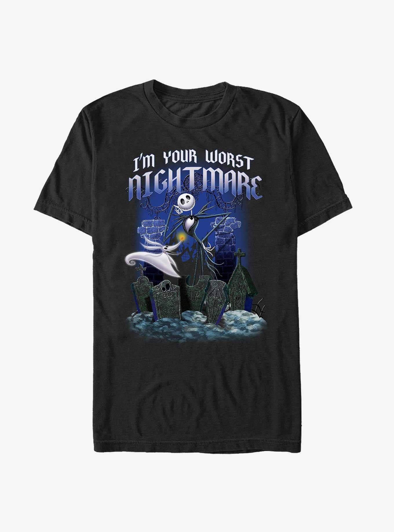 The Nightmare Before Christmas Jack Zero Tombstone Blues T-Shirt T-Shirt | Top Trending Artwork | High Demand Item