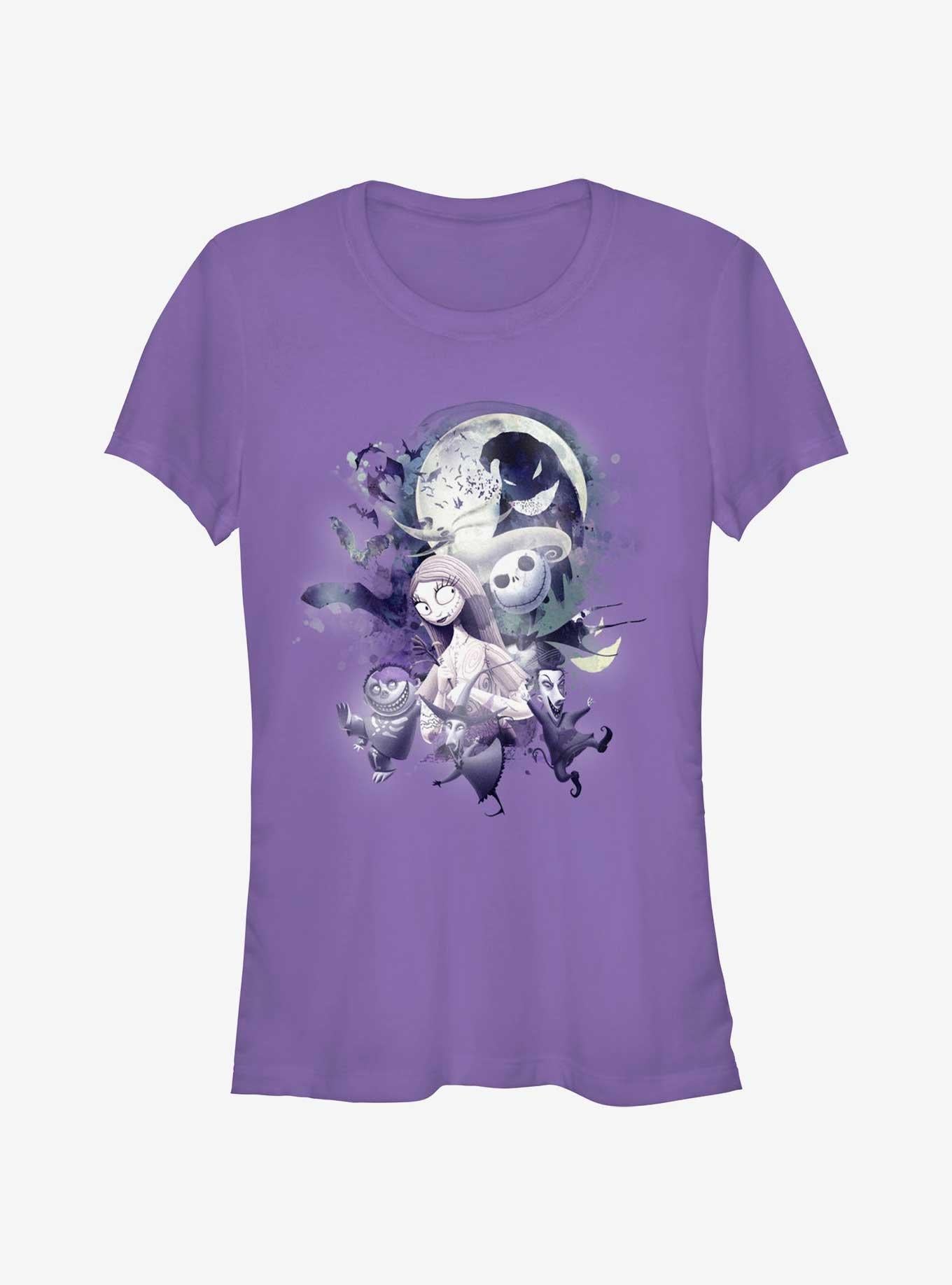 The Nightmare Before Christmas Night Glow Girls T-Shirt T-Shirt | High-Quality Print | High Demand Item