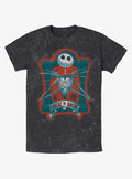 The Nightmare Before Christmas Jack Is Back Mineral Wash T-Shirt T-Shirt | Vintage Graphic Vibe | Must-Have Style