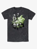 The Nightmare Before Christmas Character Group Shot Mineral Wash T-Shirt T-Shirt | High-Quality Print | Top Pick For Fans