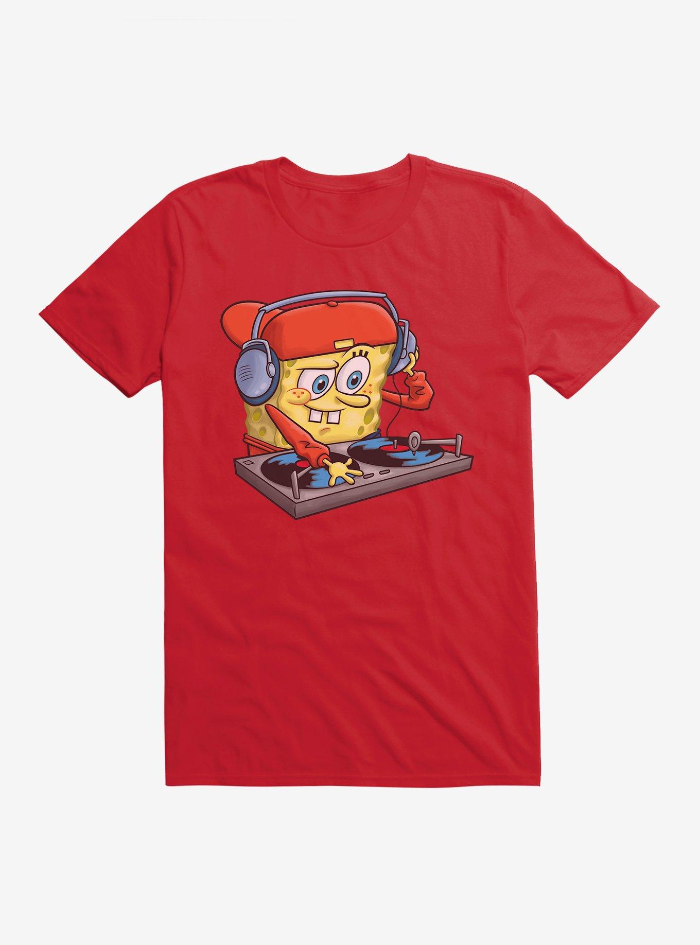 SpongeBob SquarePants DJ Sponge Turntable T-Shirt