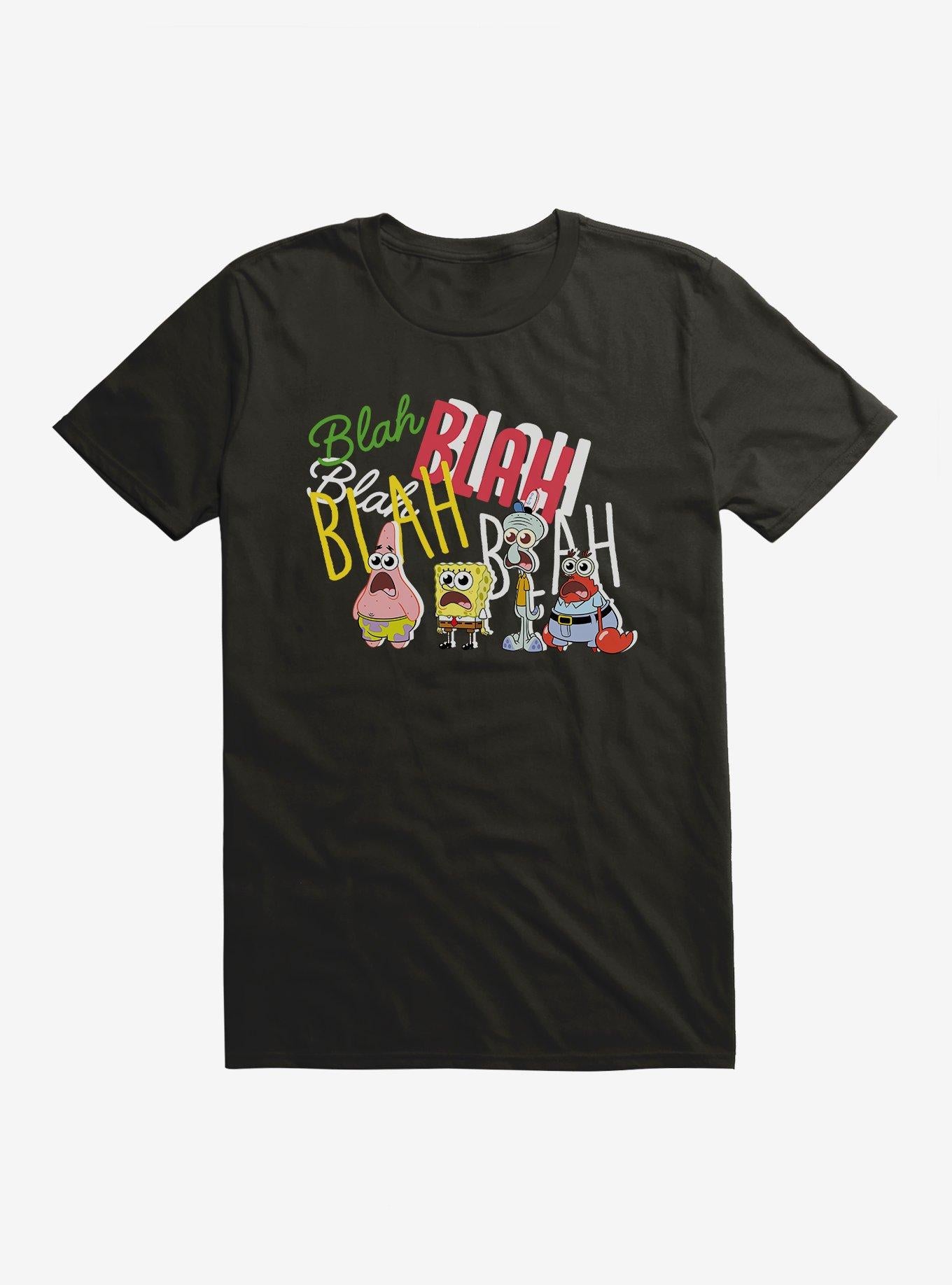 SpongeBob SquarePants Blah Blah Krusty Crew T-Shirt