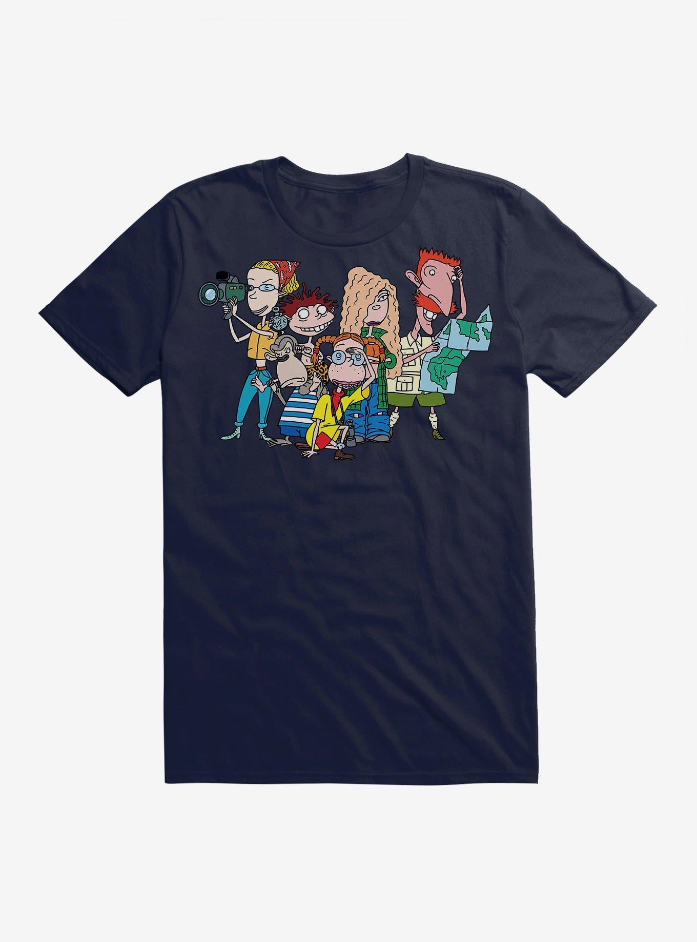 The Wild Thornberry s Group T Shirt T Shirt Streetwear Style Daily Wear