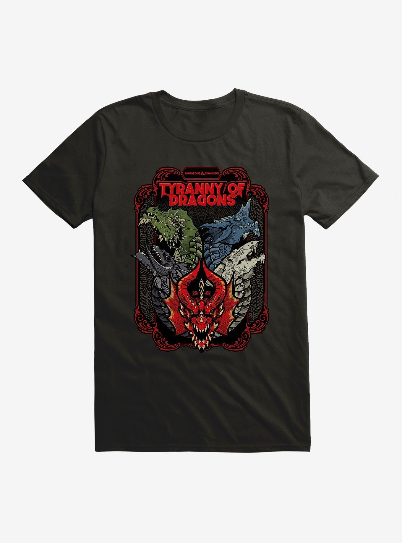 Dungeons & Dragons Tyranny Of Dragons T-Shirt