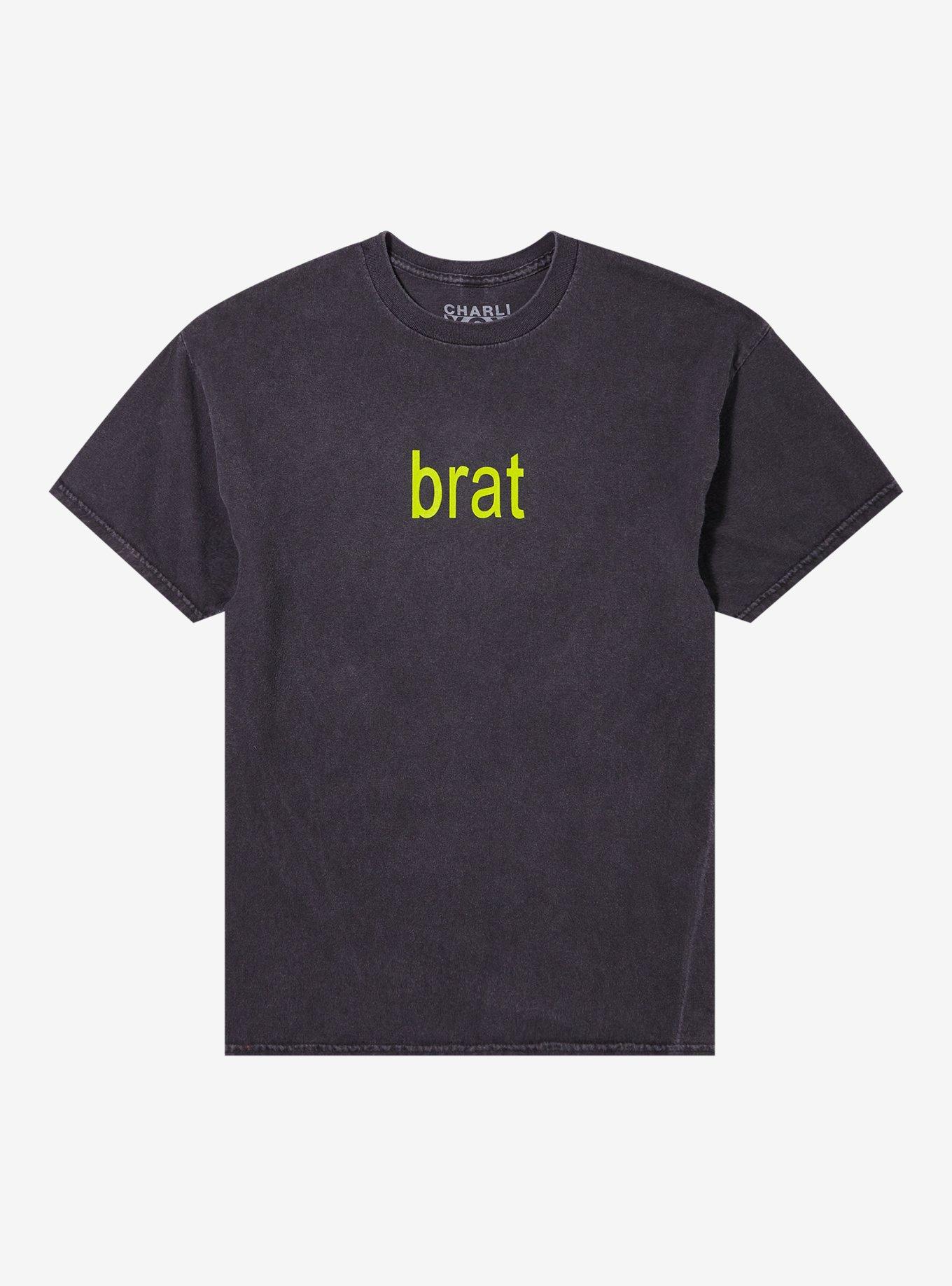 Charli XCX Brat Double-Sided Dark Wash T-Shirt | Premium Unisex T-Shirt, Trending Graphic Tee