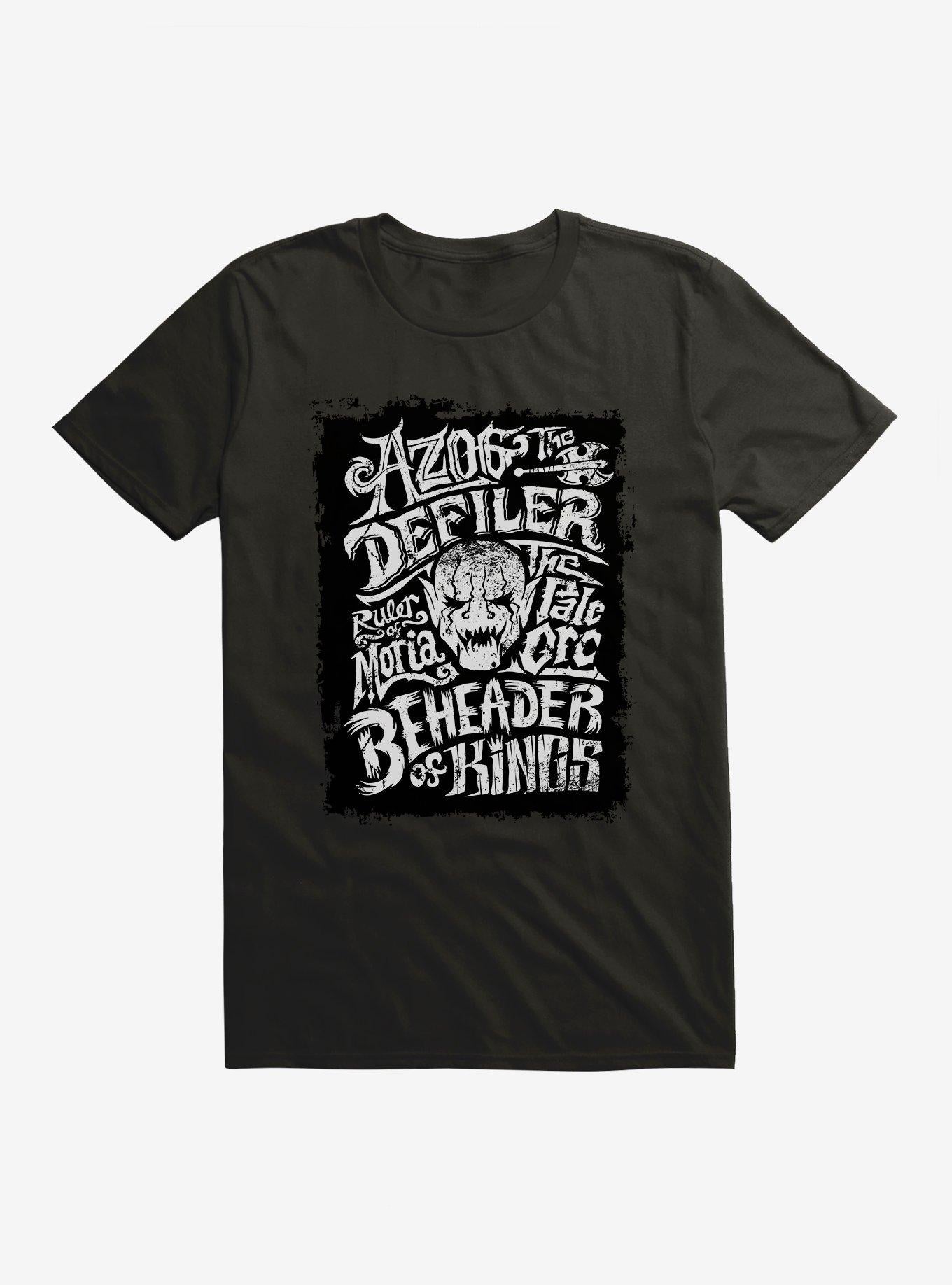 The Hobbit: The Battle Of The Five Armies Azog Beheader Of Kings T-Shirt