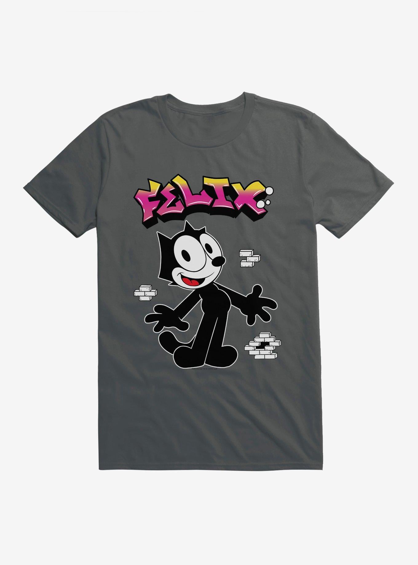 Felix The Cat Graffiti Art Brick Wall T Shirt T Shirt Trending US