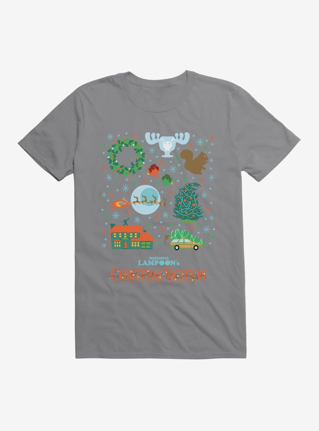 National Lampoon's Christmas Vacation Icons T-Shirt T-Shirt | Best-Selling Design | Must-Have Style