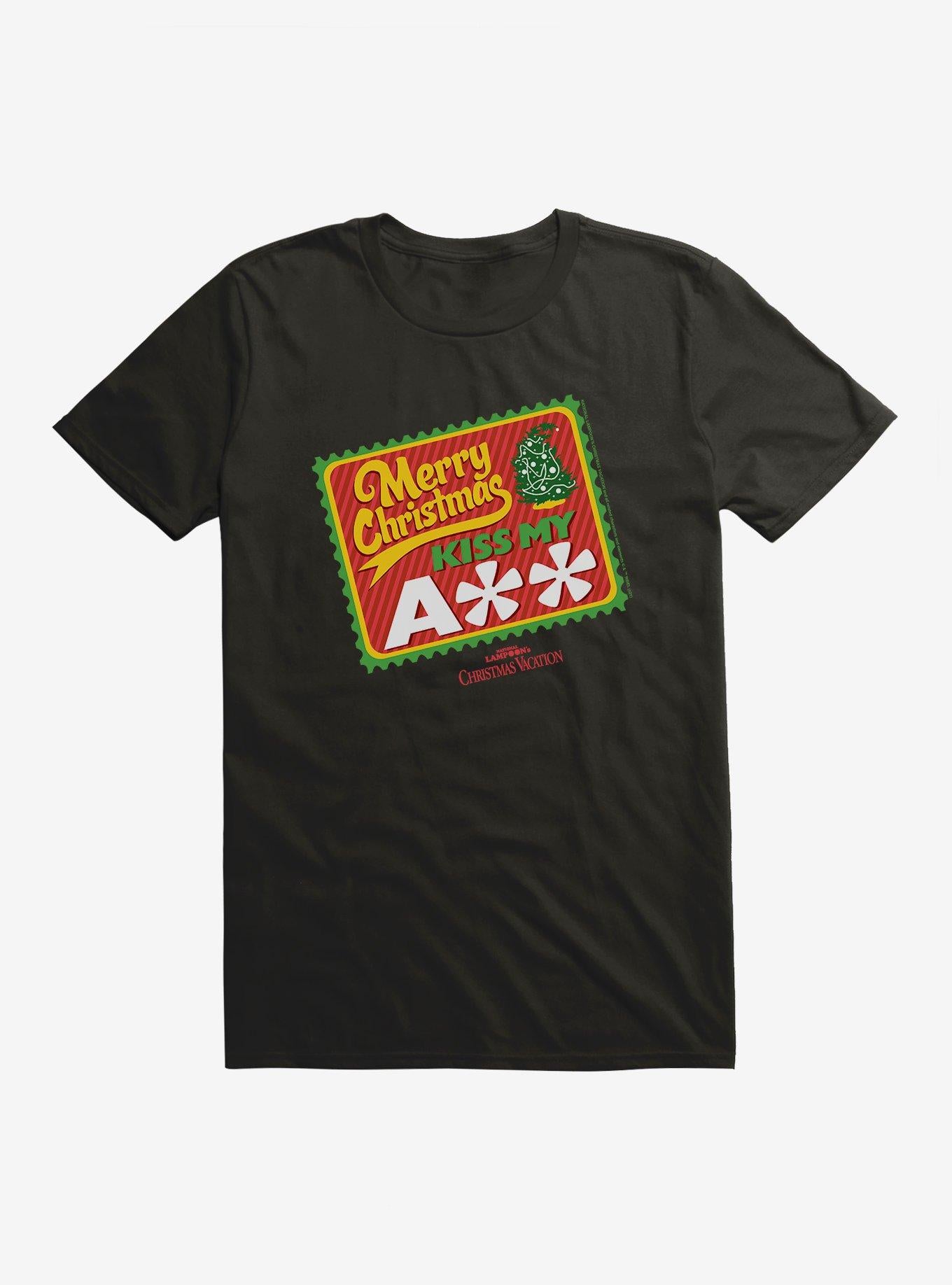 National Lampoon's Christmas Vacation Kiss My Stamp T-Shirt T-Shirt | Fan Favorite Style | Top Pick For Fans