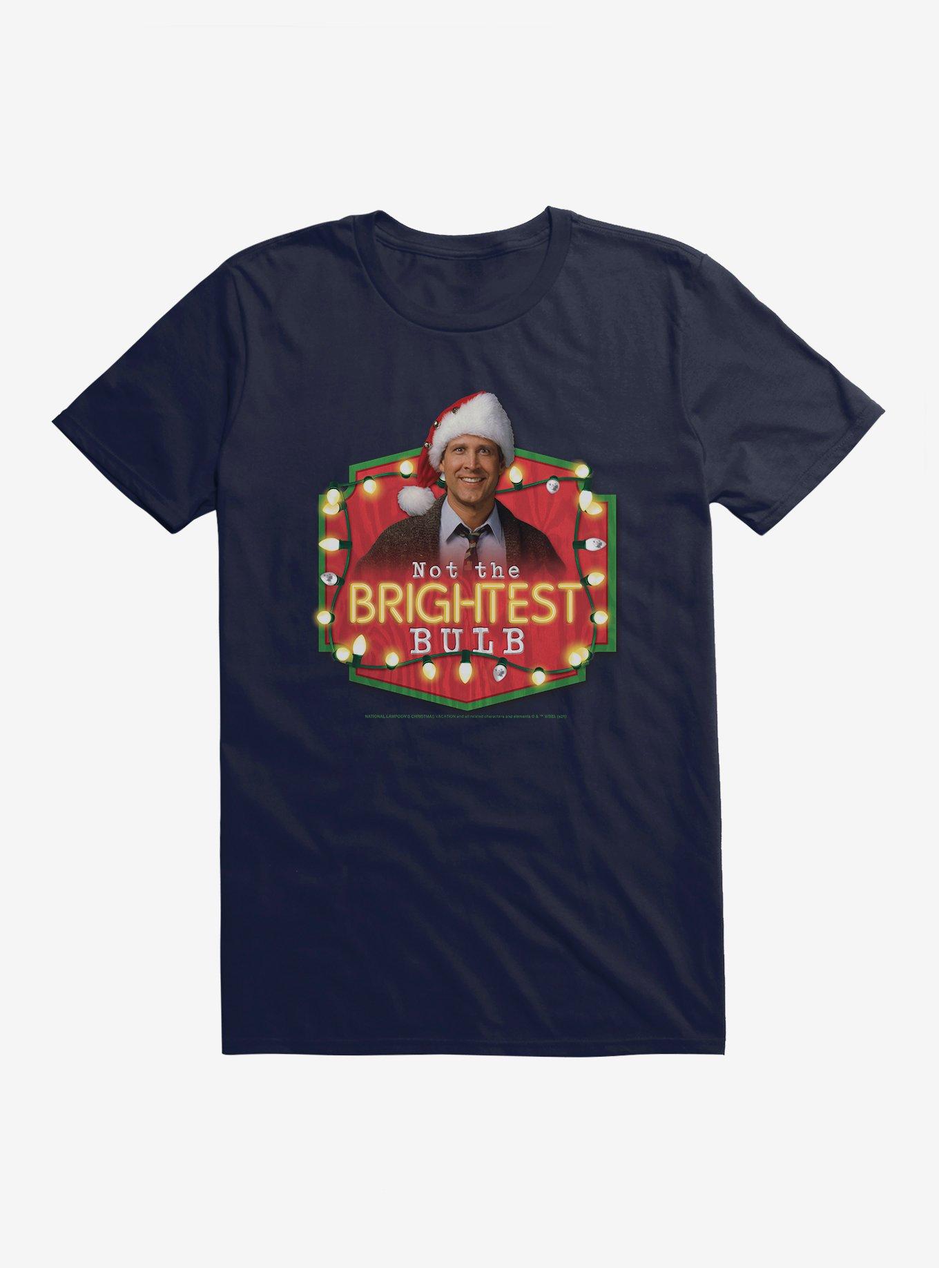 National Lampoon's Christmas Vacation Not The Brightest Bulb T-Shirt T-Shirt | Exclusive Art Design | High Demand Item