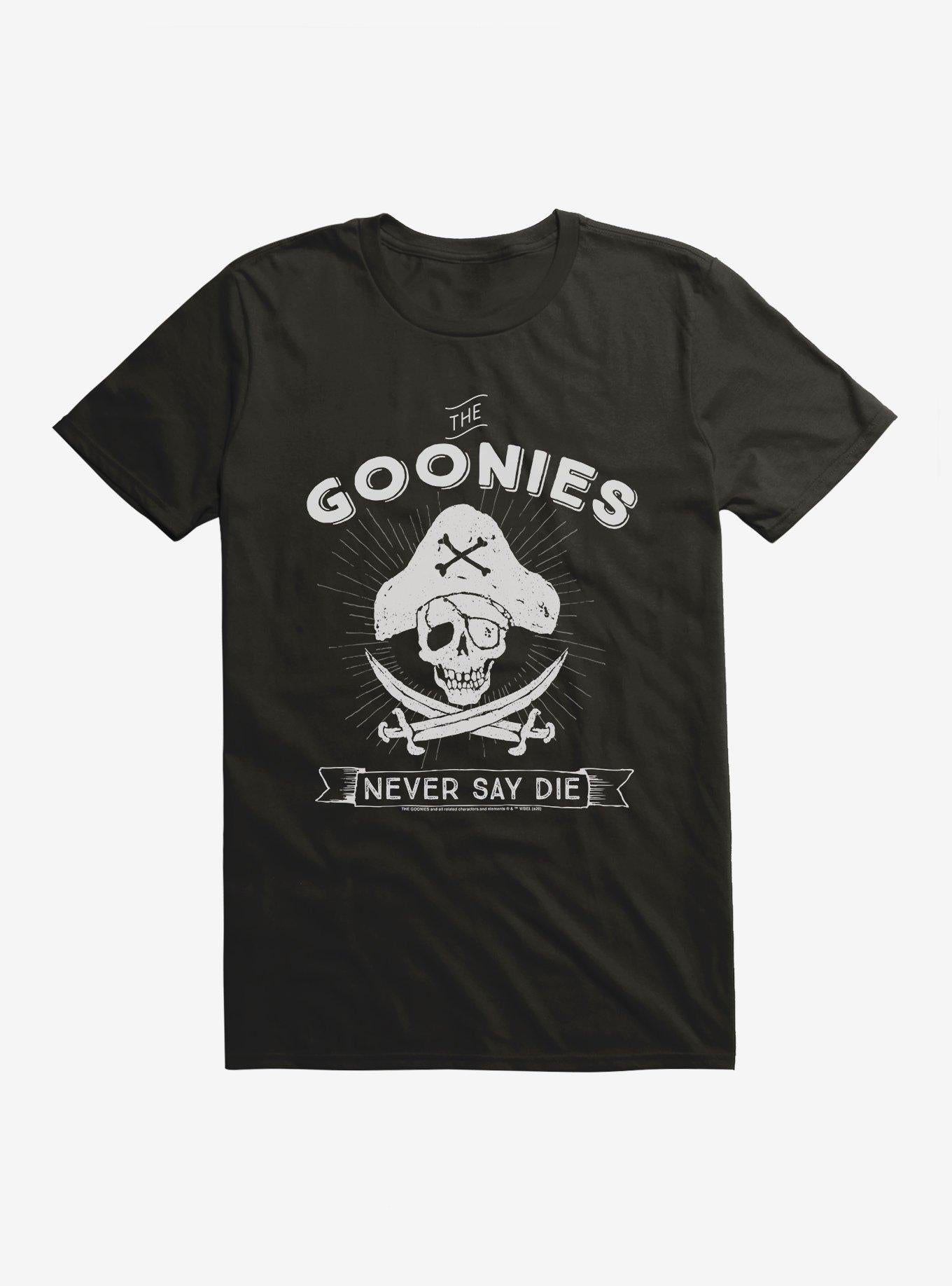 The Goonies Never Say Die T-Shirt | Premium Unisex T-Shirt, Trending Graphic Tee
