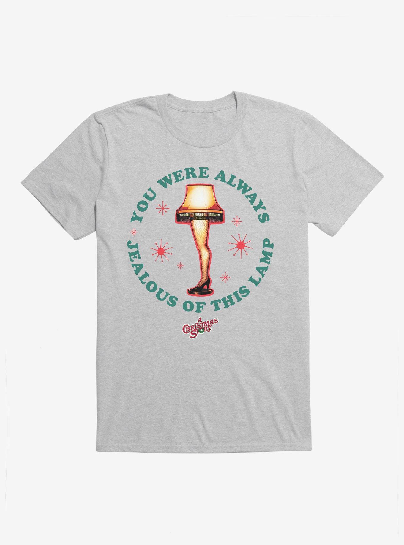 A Christmas Story Always Jealous Lamp T-Shirt T-Shirt | High-Quality Print | Trending Now