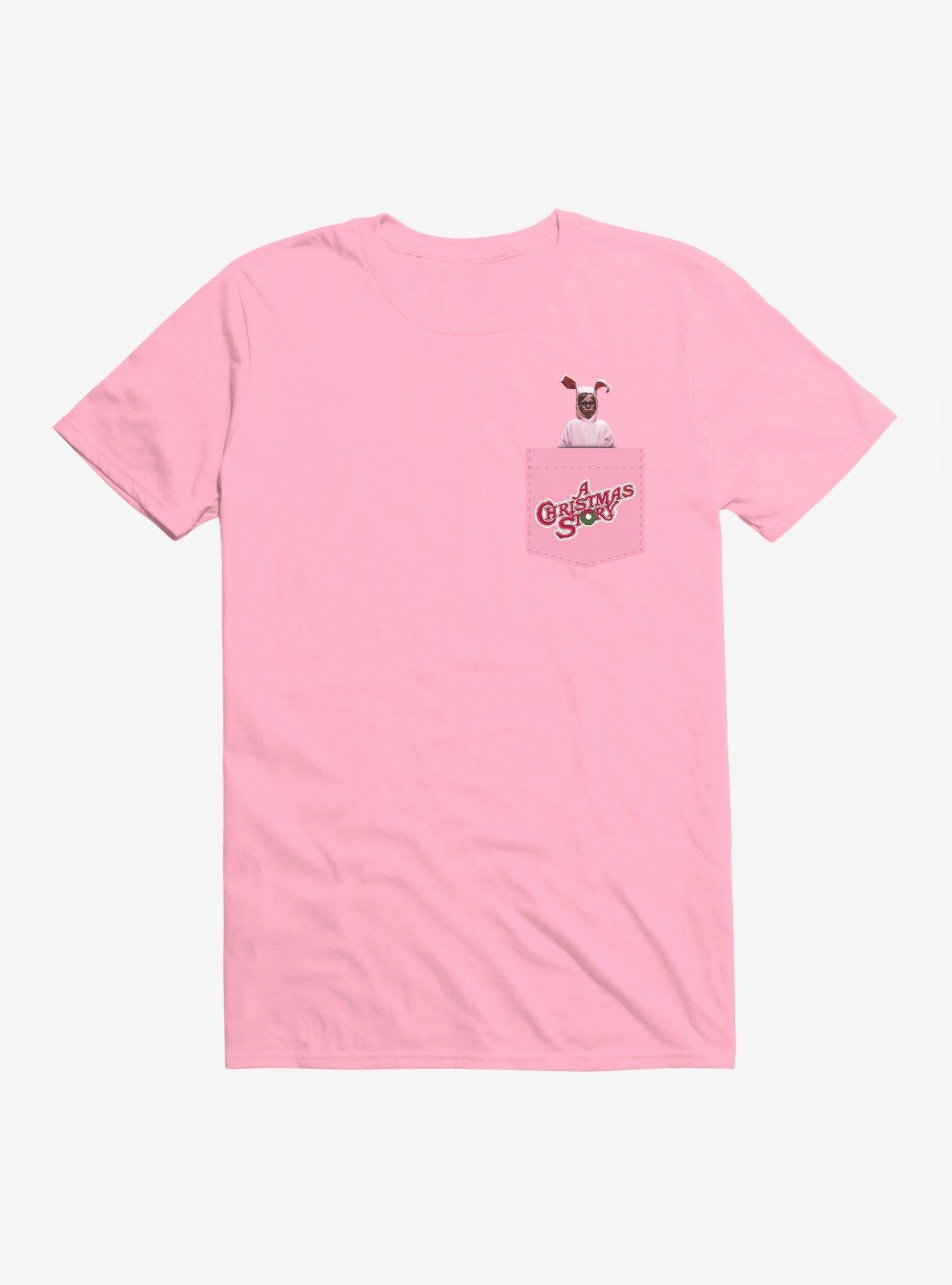A Christmas Story Deranged Bunny Faux Pocket T-Shirt T-Shirt | Exclusive Art Design | Must-Have Style