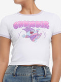 Chowder Jumping Portrait Girls Baby Ringer T-Shirt | Premium Unisex T-Shirt, Trending Graphic Tee
