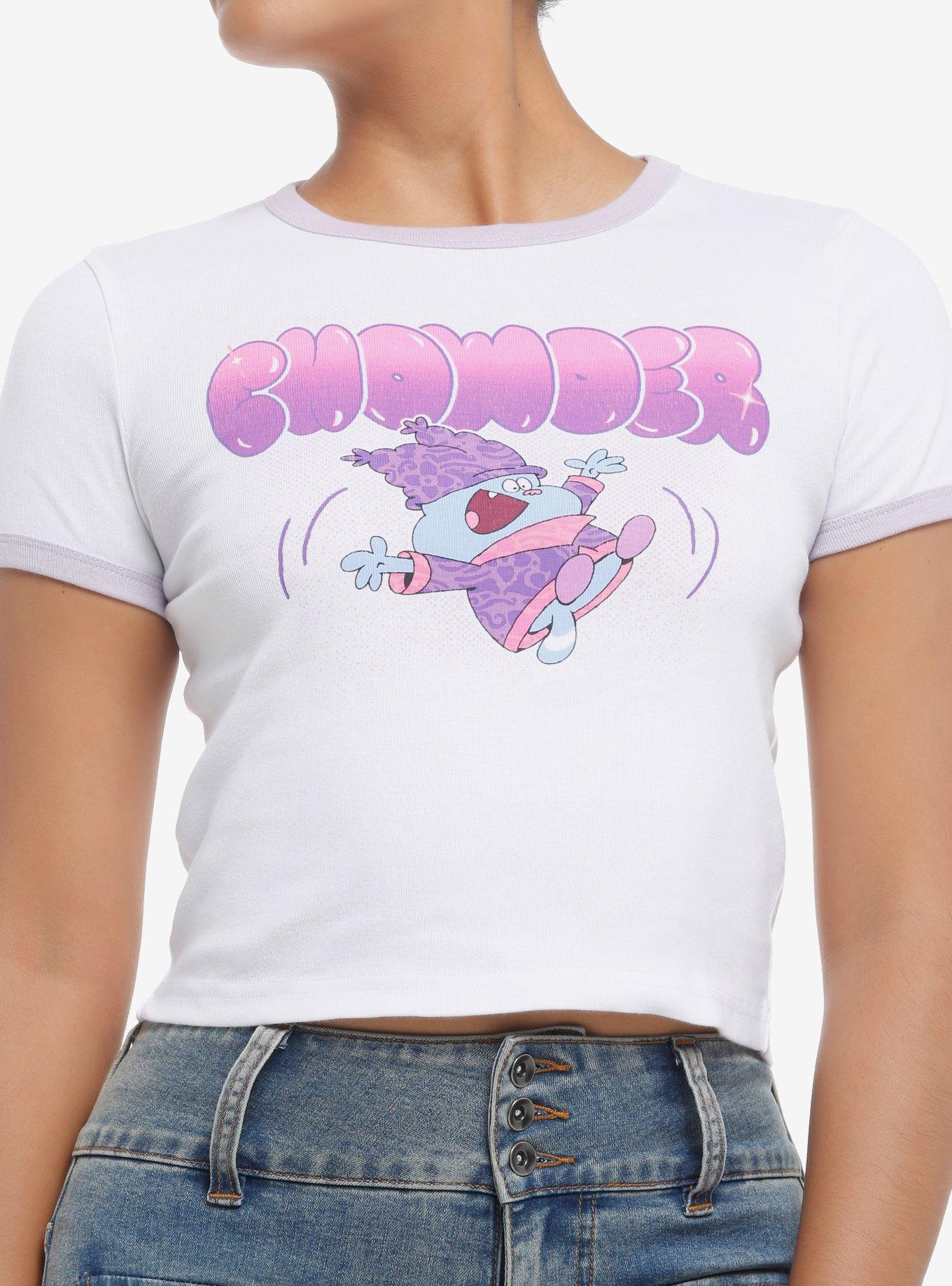 Chowder Jumping Portrait Girls Baby Ringer T-Shirt | Premium Unisex T-Shirt, Trending Graphic Tee